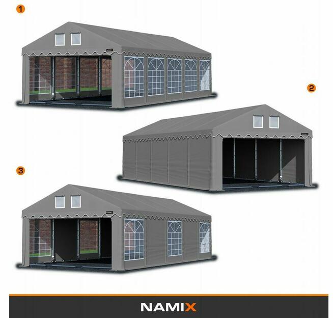 Namiot ROYAL 3x6 magazynowy handlowy garaż wzmocniony PVC 56