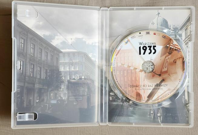 Warszawa 1935 film DVD Folia Unikat wydawniczy