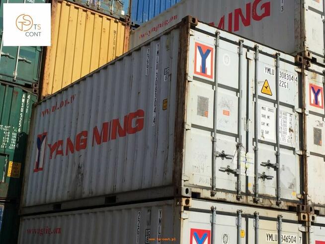 Kontener morski magazynowy budowlany 20 DV używany – TS-CONT