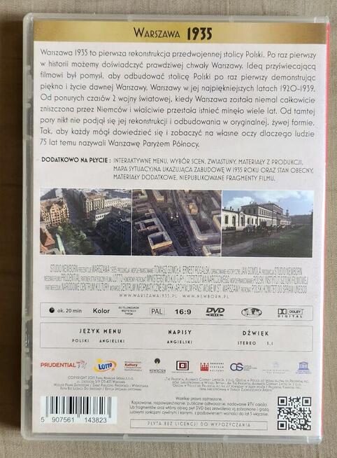 Warszawa 1935 film DVD Folia Unikat wydawniczy