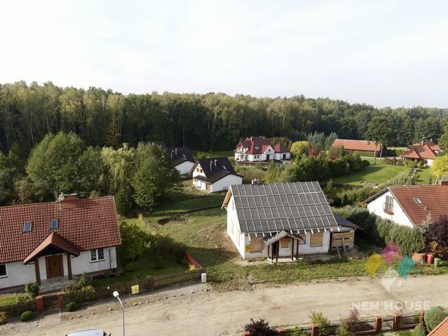 Gutkowo, dom w stanie surowym otwartym, garaż