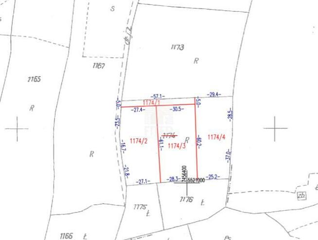 Działka budowlana Łąkta Dolna gm. Trzciana