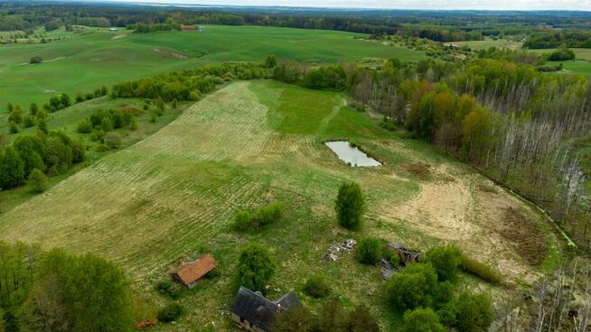 Działka budowlana Bugi gm. Lidzbark Warmiński