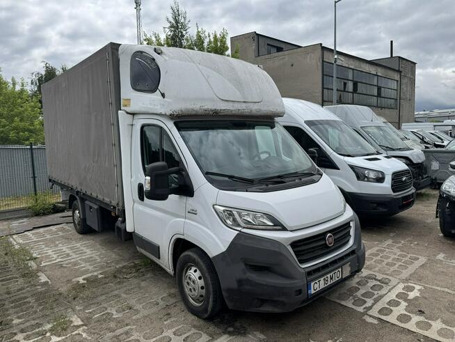 Fiat Ducato 2,3JTD 130KM Skrzynia Plandeka Kabina Sypialna Klima Tempomat