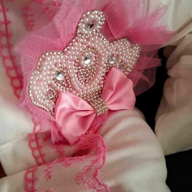 Zestaw dla dziewczynki 1–3 mies. | nowy bez metki