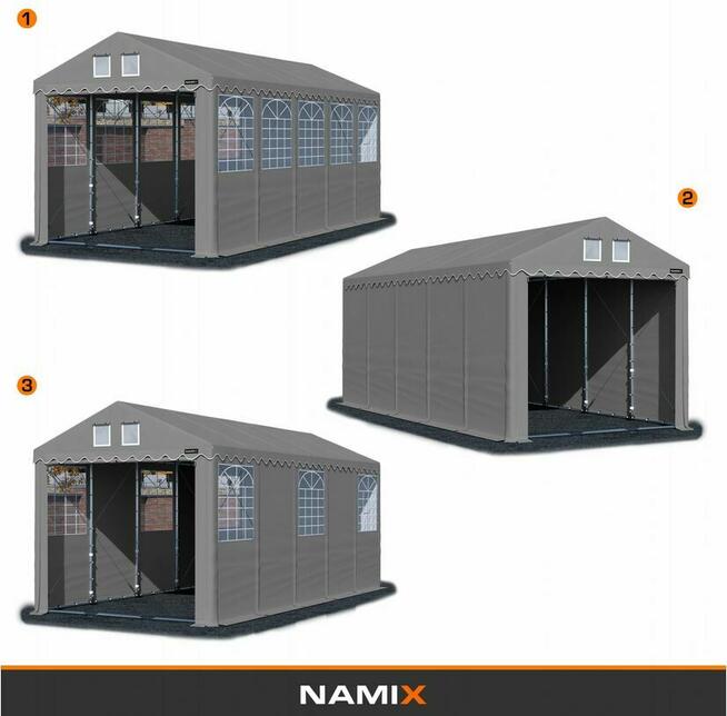 Namiot PRESTIGE 8x10-2,6m hala przemysłowa magazynowy MOCNY