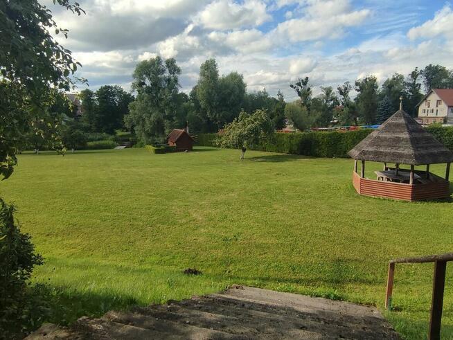 Dom z działką i dostępem do linii brzegowej rzeki (Mazury)