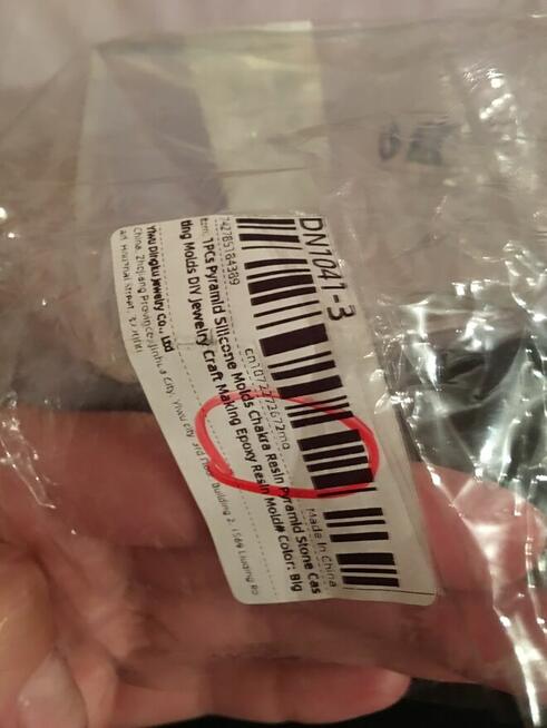 Sprzedam forme plastikowa do robie nia orgonitow