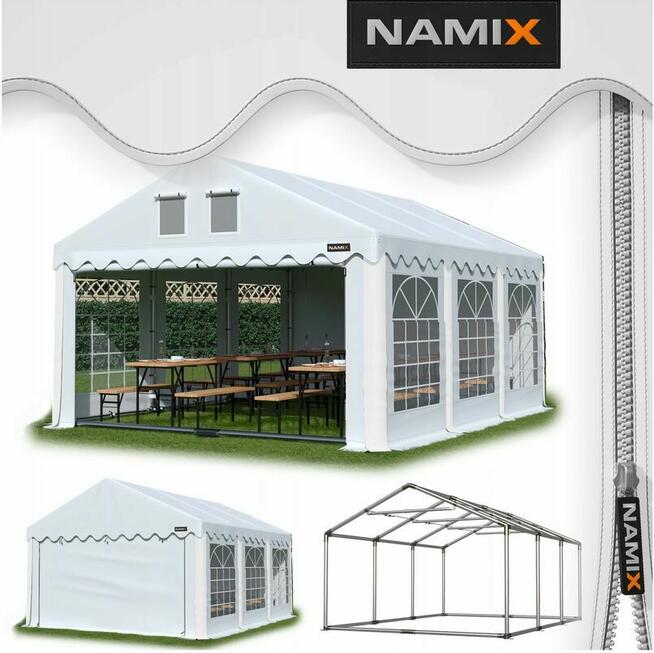 Namiot ROYAL 3x6 ogrodowy imprezowy garaż wzmocniony PVC 560