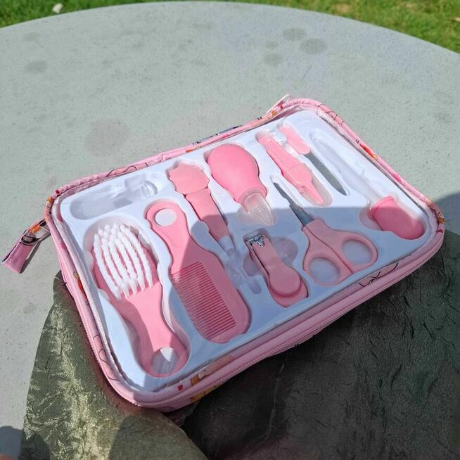 Różowy zestaw pielęgnacyjny dla maluszka Must-have każdej mamy