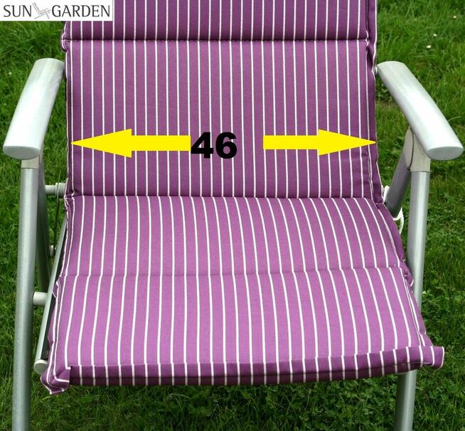 Poduszka fotel ogrodowy krzesło Sun Garden 120cm