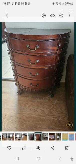 Piękne stylowe meble drewniane