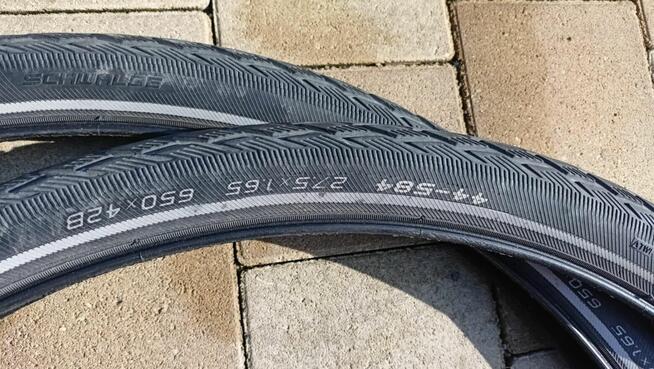 Opony rower Schwalbe Marathon 27.5x1.65 drut 2sztuki