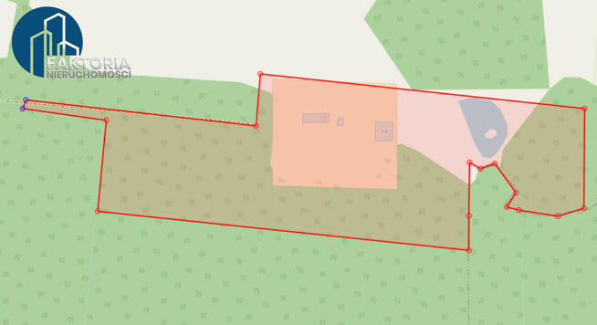 Działka siedliskowa Gajowniki gm. Choroszcz,