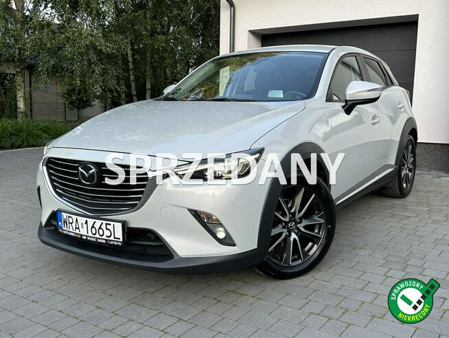 Mazda CX-3 NAVI*Kamera*Cofania*Czujniki*Parkowania*Grzane*Fotele*Serwis*ASO
