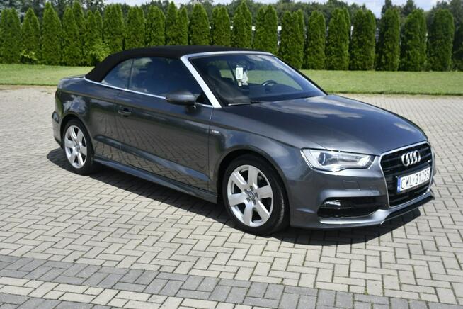 Audi A3 1,6tdi Cabrio,S-line.SKóry.Xenony.Drive Select.Navigacja.Parktronic.OK