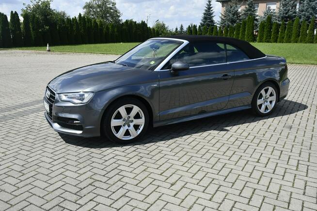Audi A3 1,6tdi Cabrio,S-line.SKóry.Xenony.Drive Select.Navigacja.Parktronic.OK