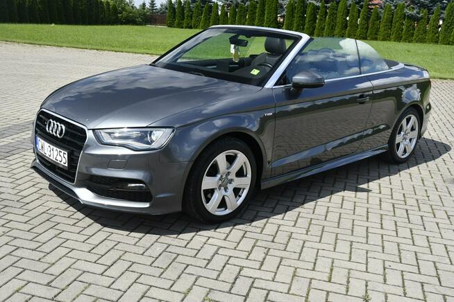 Audi A3 1,6tdi Cabrio,S-line.SKóry.Xenony.Drive Select.Navigacja.Parktronic.OK