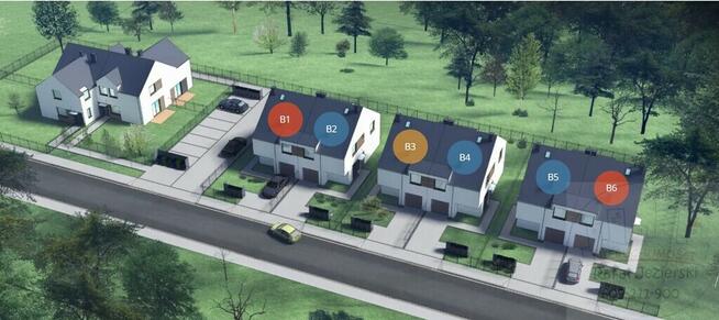 Nowy Bliźniak z garażem, Wrocław Strachocin