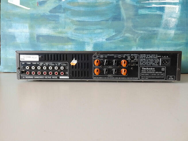 Wzmacniacz Technics SU-Z400 - uszkodzony