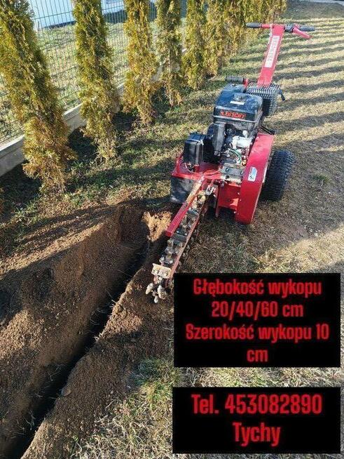 Koparka łańcuchowa 60 cm nawodnienia