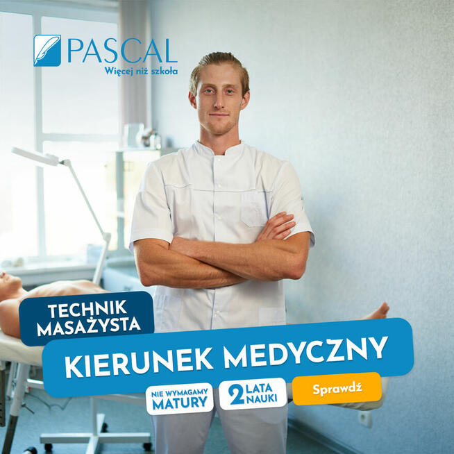 BEZPŁATNA SZKOŁA POLICEALNA PASCAL- BEZ MATURY!