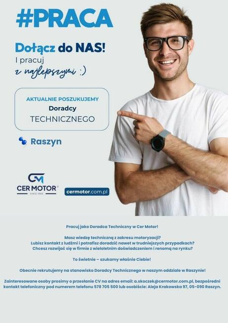 Sprzedawca / Doradca Techniczny – Raszyn