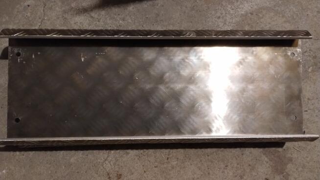 Schody aluminiowe stopnie