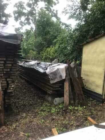 Drewno budowlane, tarcica, leżakowane