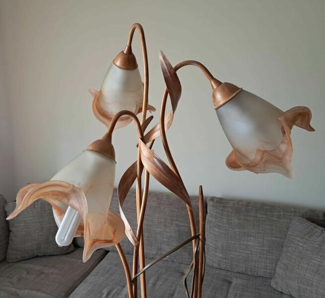 lampka stojąca - żyrandol