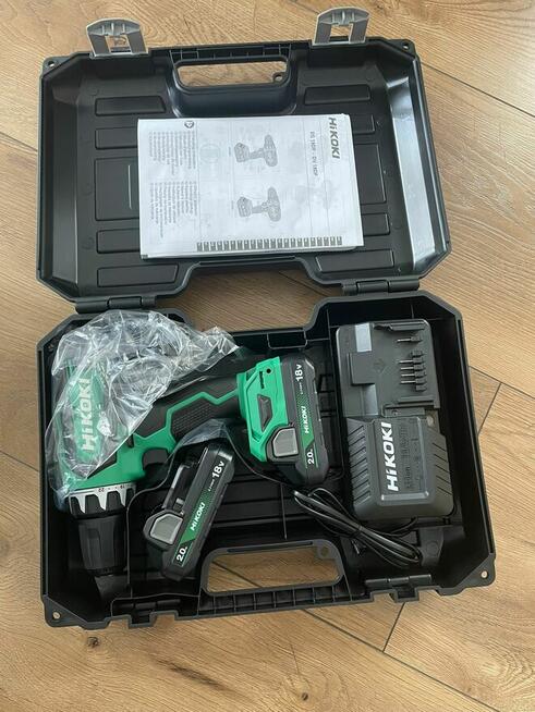 Wiertarko-wkrętarka akumulatorowa 53 Nm 2.0Ah Hikoki