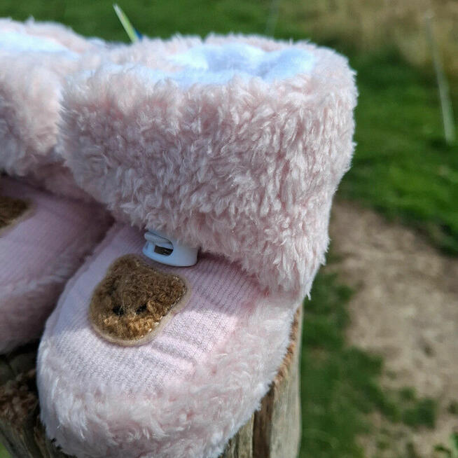 Ciepłe buciki zimowe dla dziewczynki