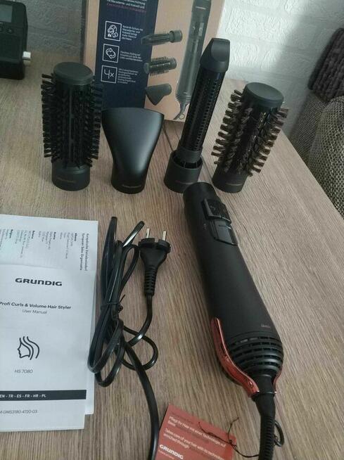 Lokówko Suszarka Obrotowa GRUNDIG HS 7080 dla Kobiet Loki