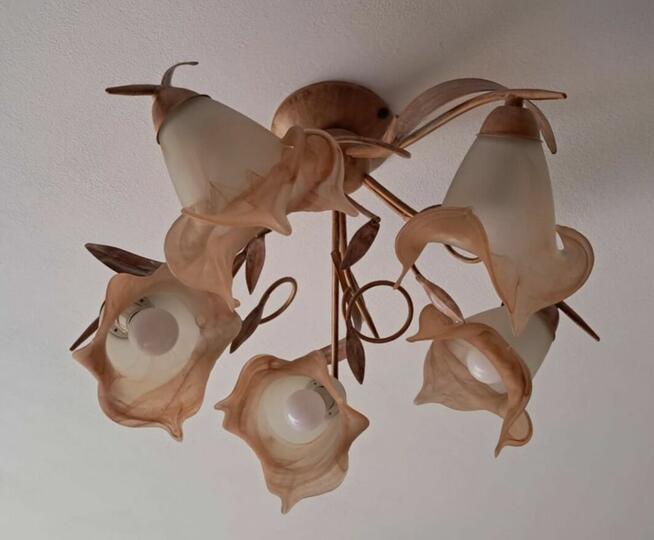 lampka stojąca - żyrandol