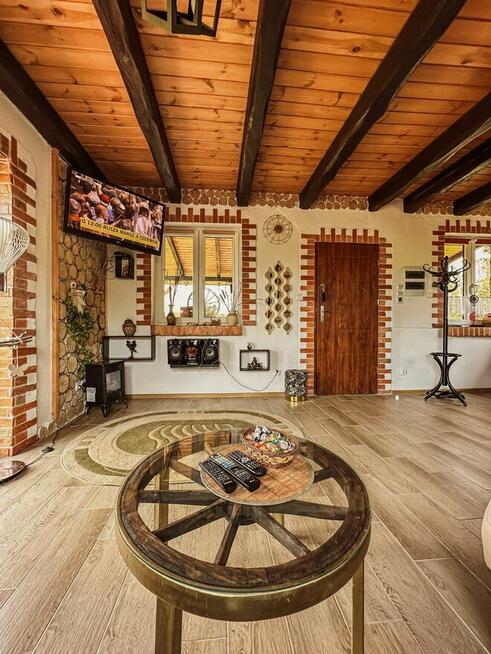 Działka z domkiem na Mazurach