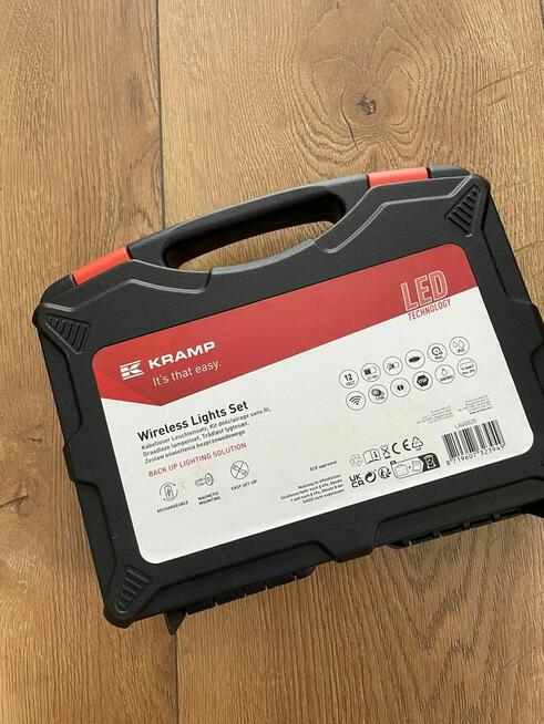 Zestaw lamp bezprzewodowych LED 12V na magnes LA60025