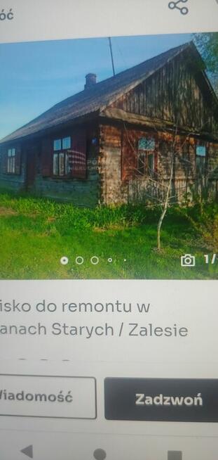 Drewniany dom w cichym miejscu