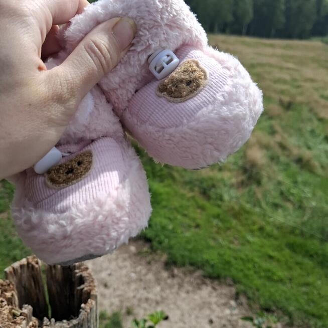 Ciepłe buciki zimowe dla dziewczynki
