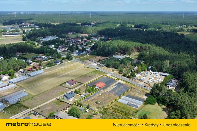 Działki pow. 6232 m2 w centrum Antoni przy DK53