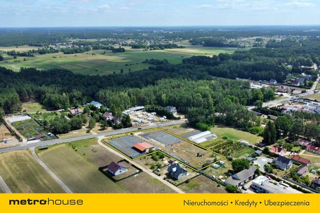 Działki pow. 6232 m2 w centrum Antoni przy DK53