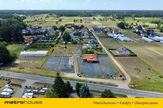 Działki pow. 6232 m2 w centrum Antoni przy DK53