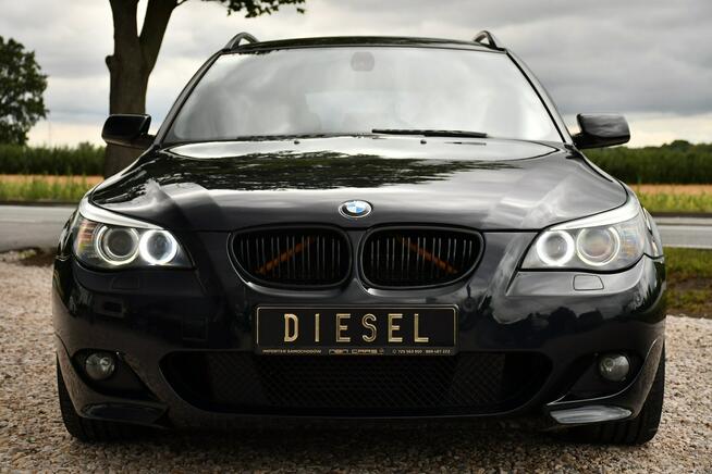 BMW E61 3.0 Diesel M-Pakiet Xenon Grzane Fot Skóra Beż PDC Przód i Tył