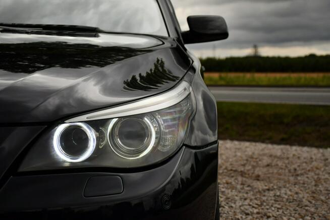 BMW E61 3.0 Diesel M-Pakiet Xenon Grzane Fot Skóra Beż PDC Przód i Tył