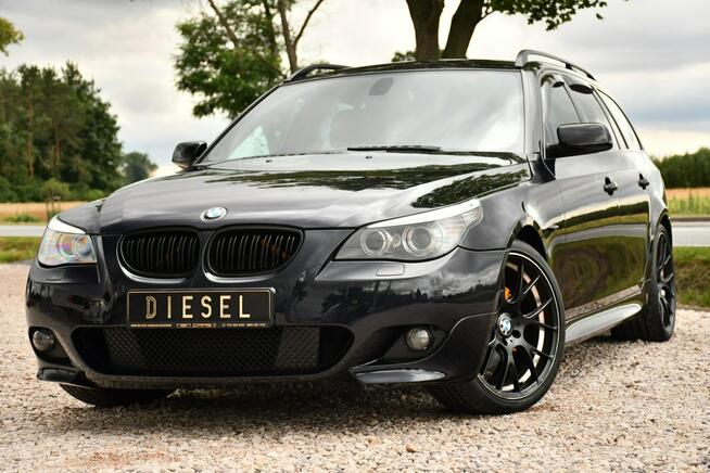 BMW E61 3.0 Diesel M-Pakiet Xenon Grzane Fot Skóra Beż PDC Przód i Tył