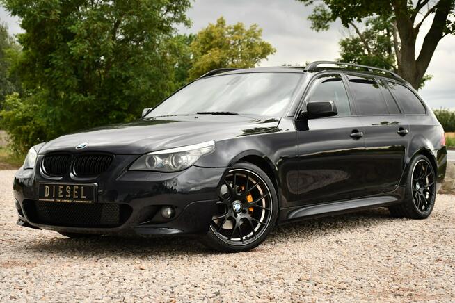 BMW E61 3.0 Diesel M-Pakiet Xenon Grzane Fot Skóra Beż PDC Przód i Tył