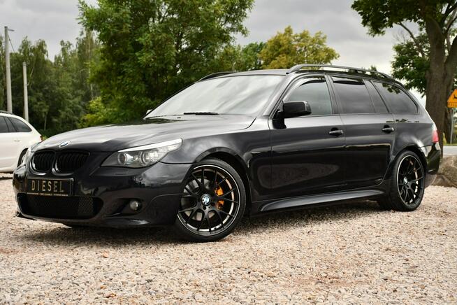 BMW E61 3.0 Diesel M-Pakiet Xenon Grzane Fot Skóra Beż PDC Przód i Tył