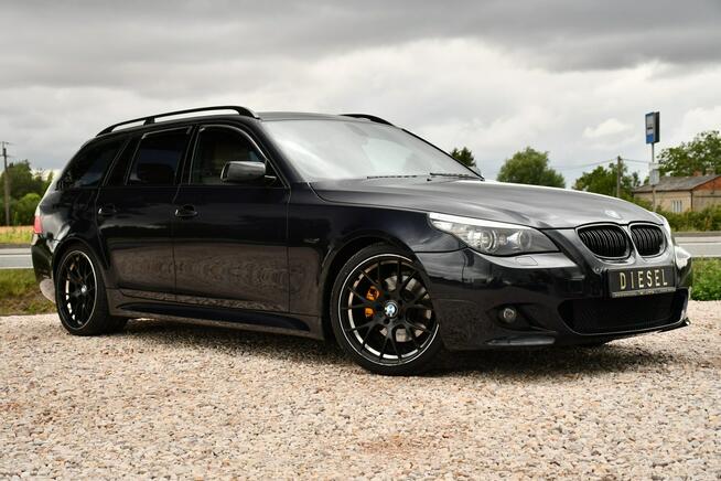 BMW E61 3.0 Diesel M-Pakiet Xenon Grzane Fot Skóra Beż PDC Przód i Tył