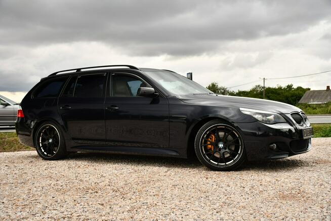 BMW E61 3.0 Diesel M-Pakiet Xenon Grzane Fot Skóra Beż PDC Przód i Tył