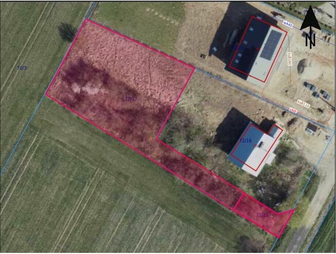 Działka budowlana Cisy gm. Malbork