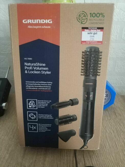 Lokówko Suszarka Obrotowa GRUNDIG HS 7080 dla Kobiet Loki